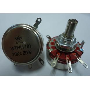 WTH118-2W精密碳膜线绕电位器2K2原装星火电位器