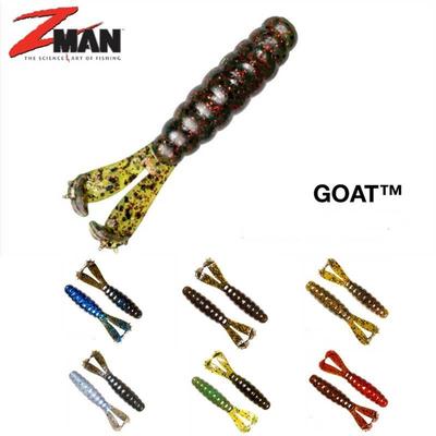 美国ZMAN内德NED钓组3寸山羊双T尾路亚软饵专用拟饵多色BABY GOAT
