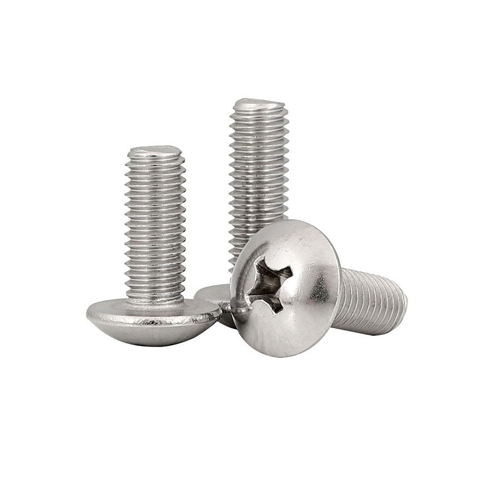 201不锈钢大扁头机螺钉TM伞头蘑菇头螺丝M3M4M5M6*8x10x20x25x60