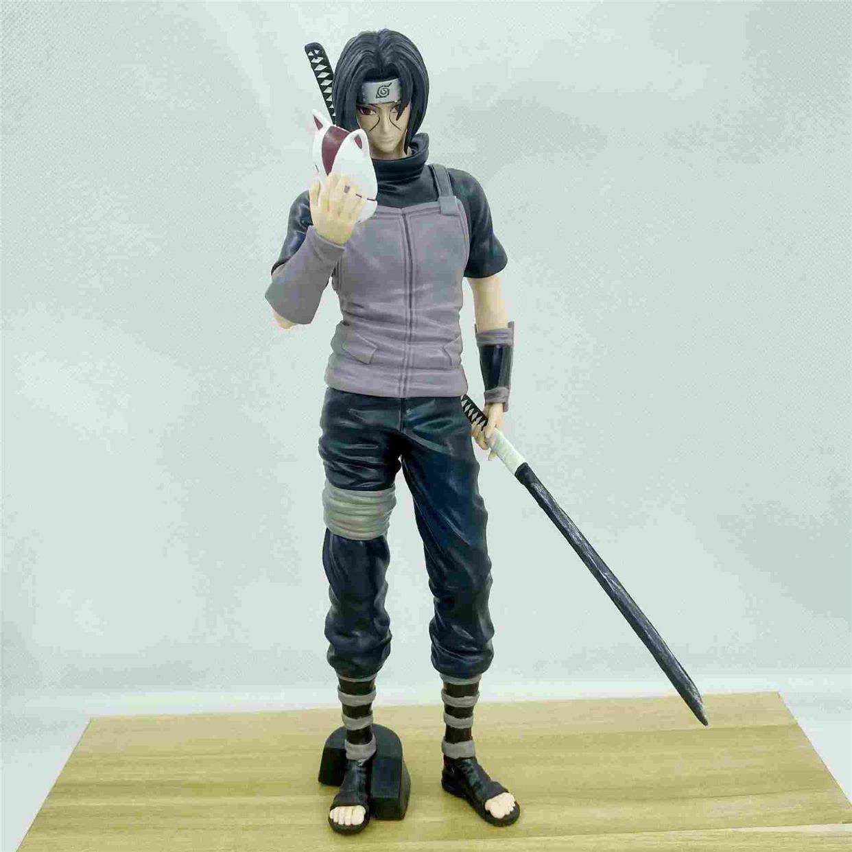 火影忍者系列 晓组织暗部鼬 宇智波鼬 大组立面具站姿鼬 手办