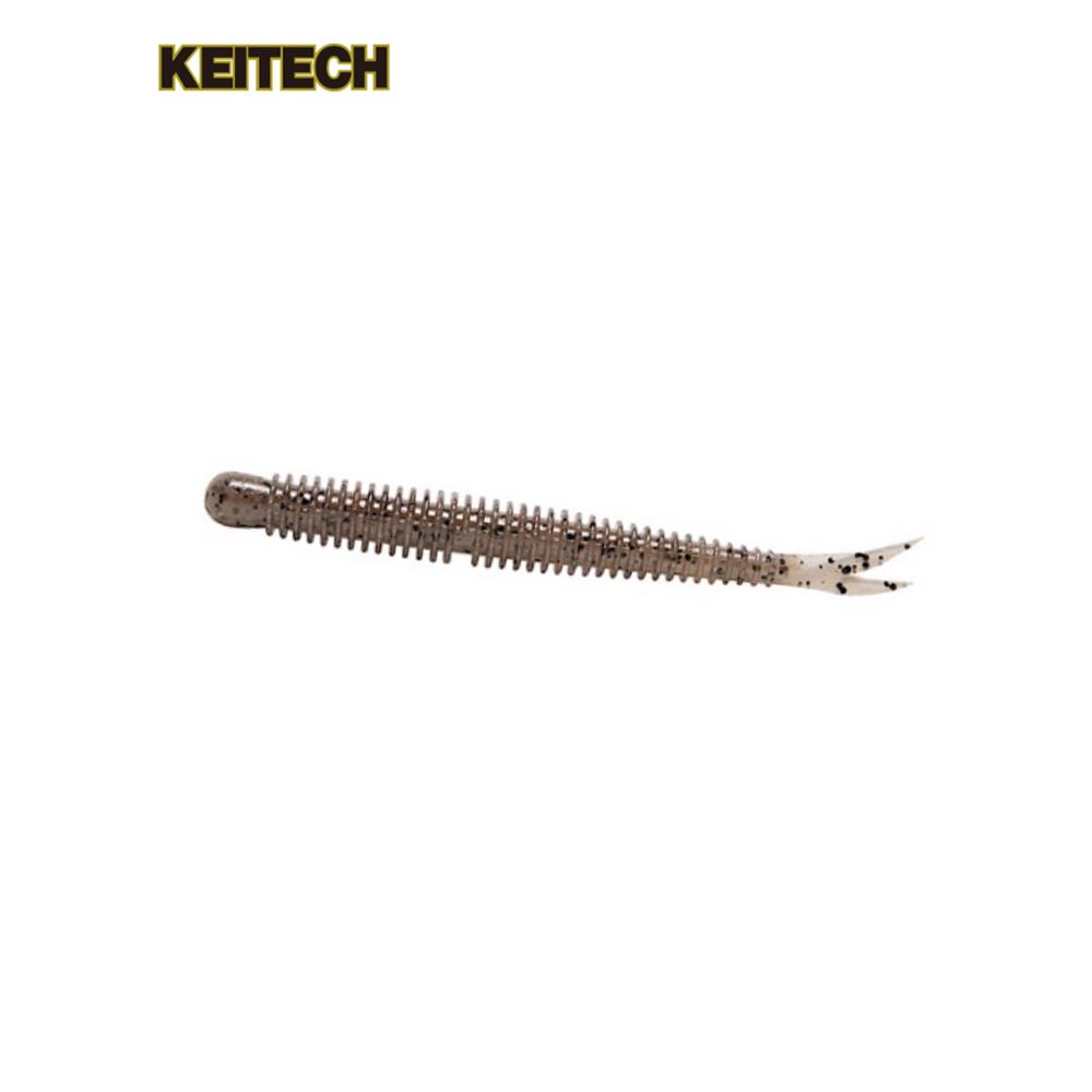 日本进口K牌Keitech叉尾鱼Live Impact 2.5寸软饵黑坑鲈鱼路亚饵