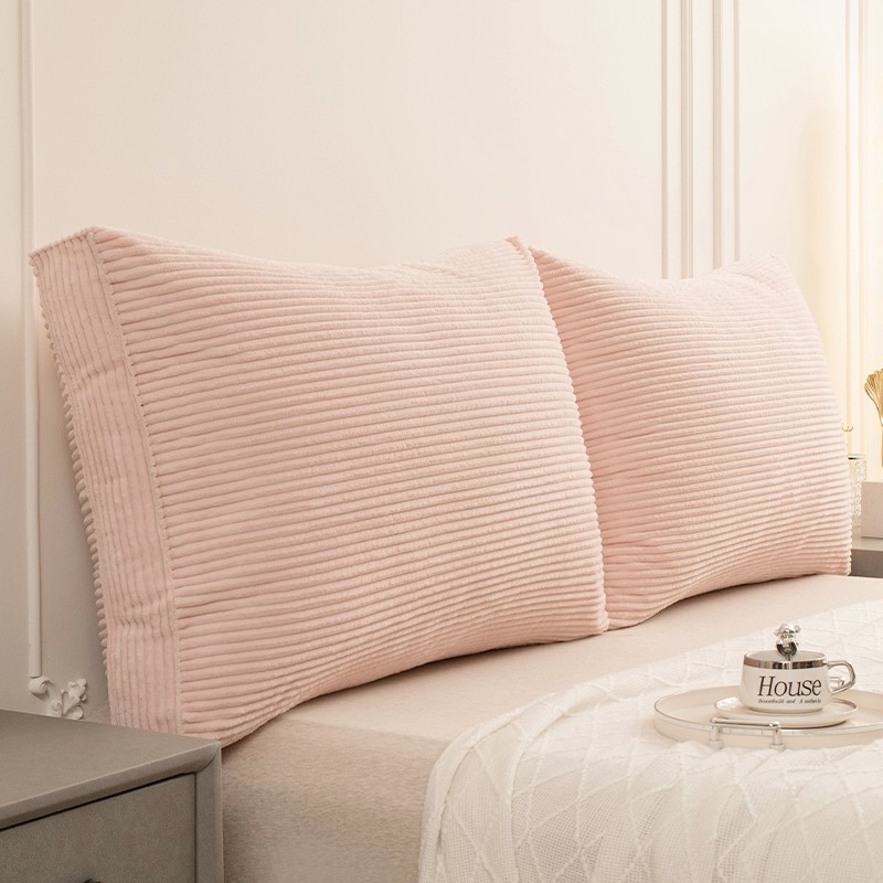 极简床头防撞软垫卧室床上靠枕米白榻榻米靠背飘窗软包靠垫可拆洗,居家布艺,床头靠垫,淘宝优惠券,粉丝福利购,淘宝优惠卷