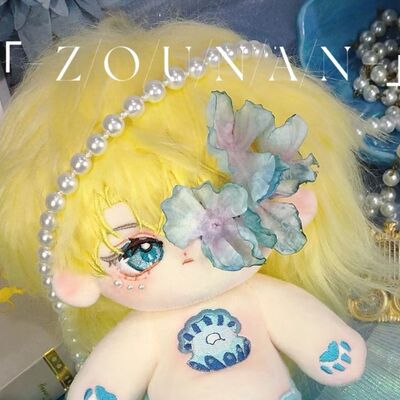 原创陷落同人兰波属性20cm棉花娃娃正版玩偶礼物公仔