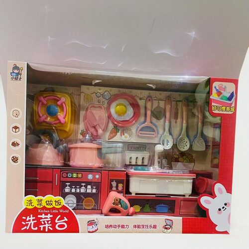 儿童男女孩过家家厨房水精灵玩具