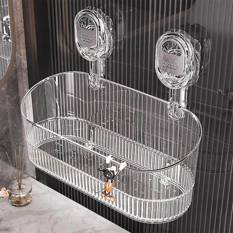 吸盘置物架化妆室家用浴室墙上免打孔无痕壁挂收纳盒洗漱台置物架,家庭/个人清洁工具,浴室角架/置物架,淘宝优惠券,粉丝福利购,淘宝优惠卷