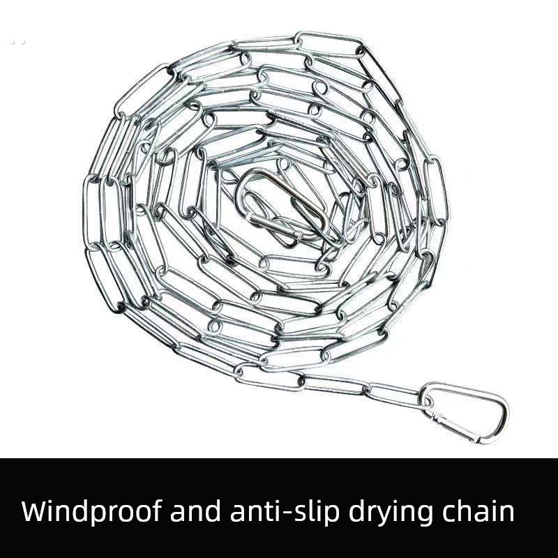 304不锈钢晾衣绳炼条室外晒被子挂衣服凉衣炼阳台绳子铁炼钢丝绳