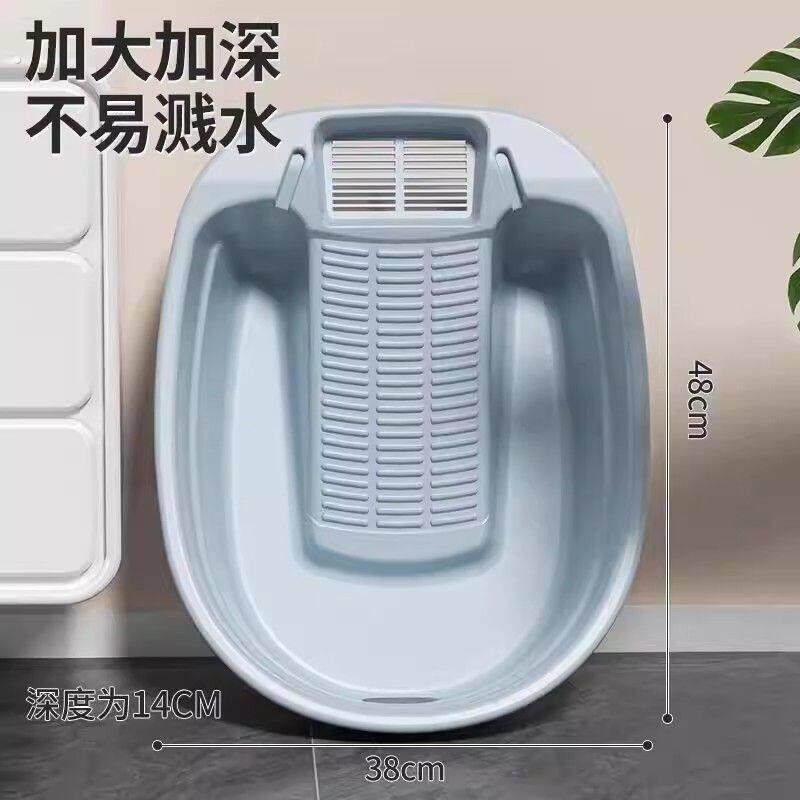 搓衣板带洗衣盆一体家用大号特大加厚搓衣盆婴儿宿舍用脸盆衣