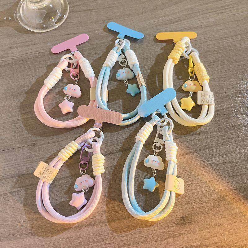 ins风无语云朵星星挂饰手机挂绳腕带相机钥匙扣挂链挂件相机通用,3C数码配件,手机挂件/手机链,淘宝优惠券,粉丝福利购,淘宝优惠卷