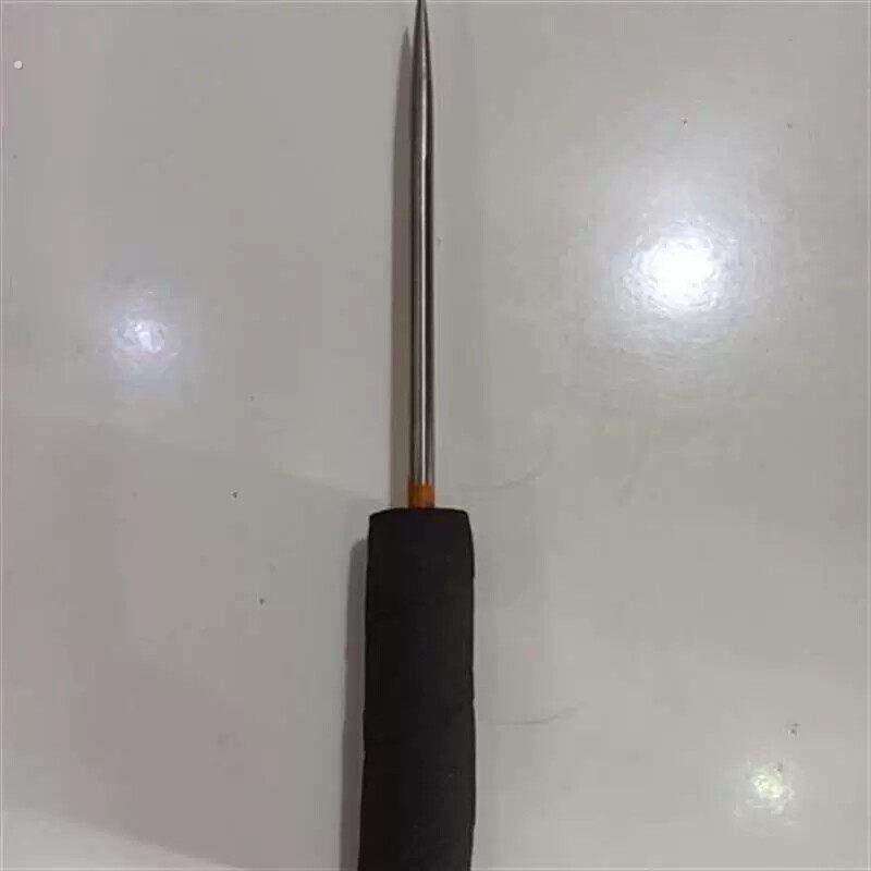 防滑手柄不锈钢冰插碎冰锥海鲜急冻凿冰器碎冰针冰锥子除冰工具