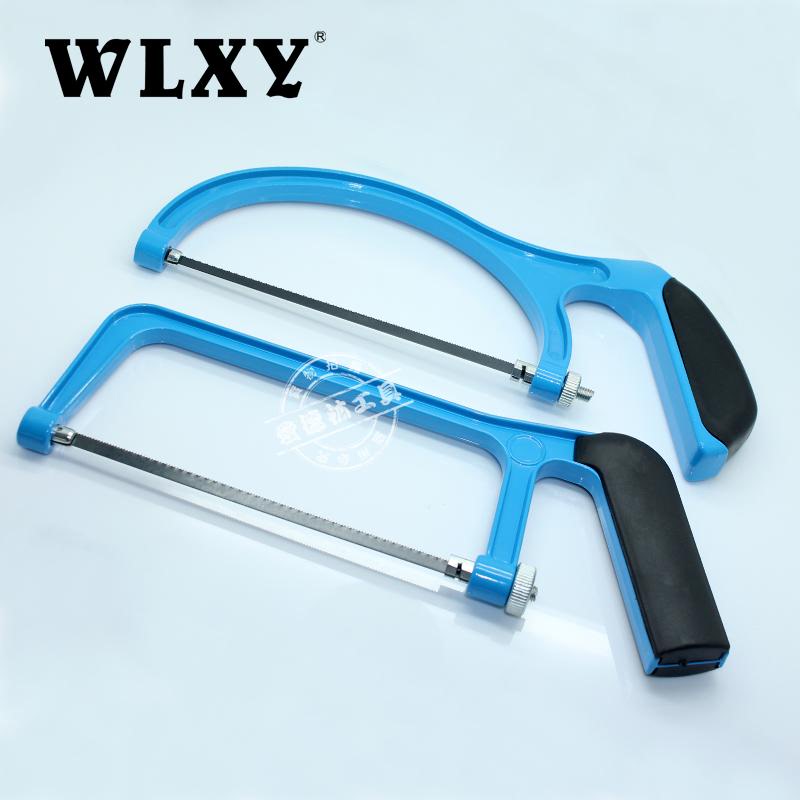 速发。手工锯手工锯锯子架小手工锯迷你钢锯弓架木工锯锯条u锯拉