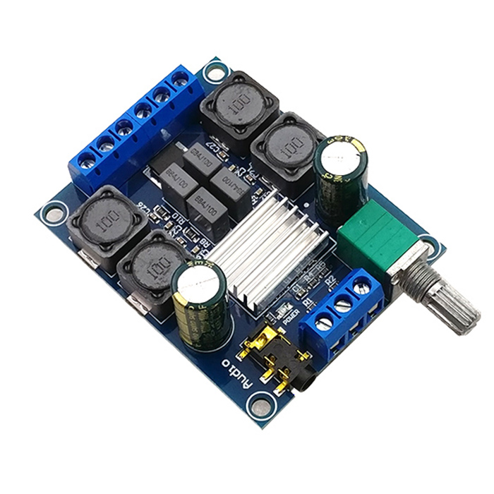 道。炮数字板2x50W502率双声立体声大功功放TPA3116D2低音X
