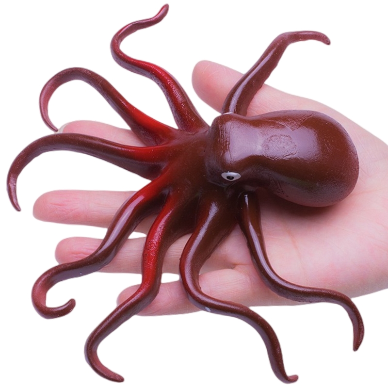 仿真章鱼八爪鱼软胶大号玩具包邮