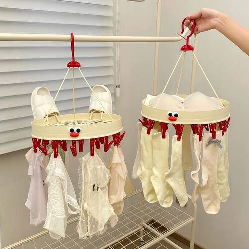 衣夹多功能衣架内裤袜子加粗夹子