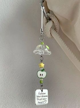 相机手机壳挂饰风ccd子配件ins手diy风铃串珠xl装饰品苹果挂件