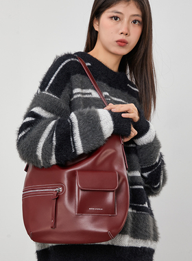 甜酒HOBO包2025年春夏新款手拎单肩托特包高级感时尚通勤腋下包