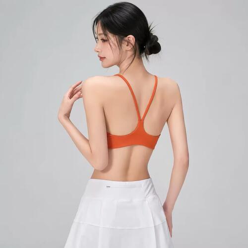 一体式运动内衣女美背瑜伽服背心外穿吊带防震跑步健身训练文胸夏