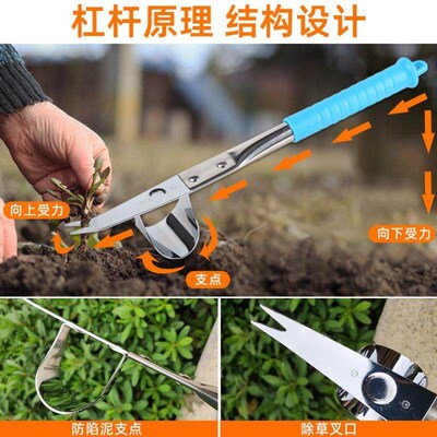 速发园S57428除草神器连根2022动农用工具手拔草器草挖锄草家用艺