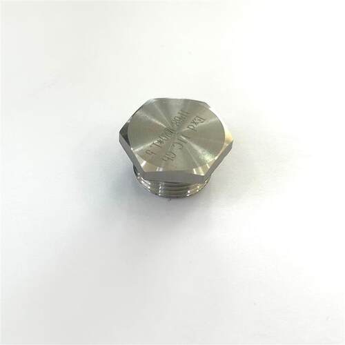 现货304不锈钢堵头闷盖G1K/2 M20*1.5