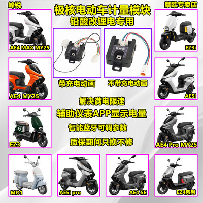 适用极核电动车电池计量模块