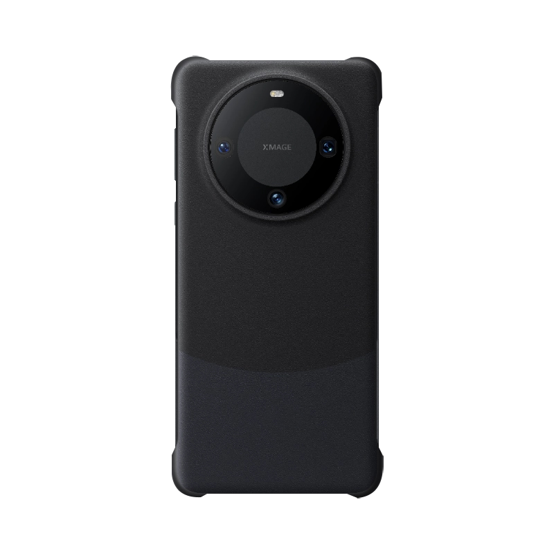 适用华为mate60pro素皮磁吸保护