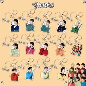 SEVENTEEN 新款亚克力钥匙扣包包挂件饰品明星周边同款