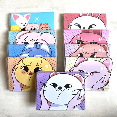 pvc笔记本周边明星笔记本