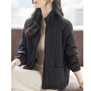 轻薄夹棉棒球服棉服外套女款2026冬季新款爆款高级感二棉棉衣棉袄