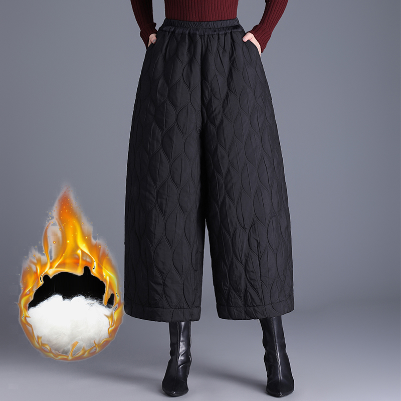 棉裤时尚2025年冬季新款