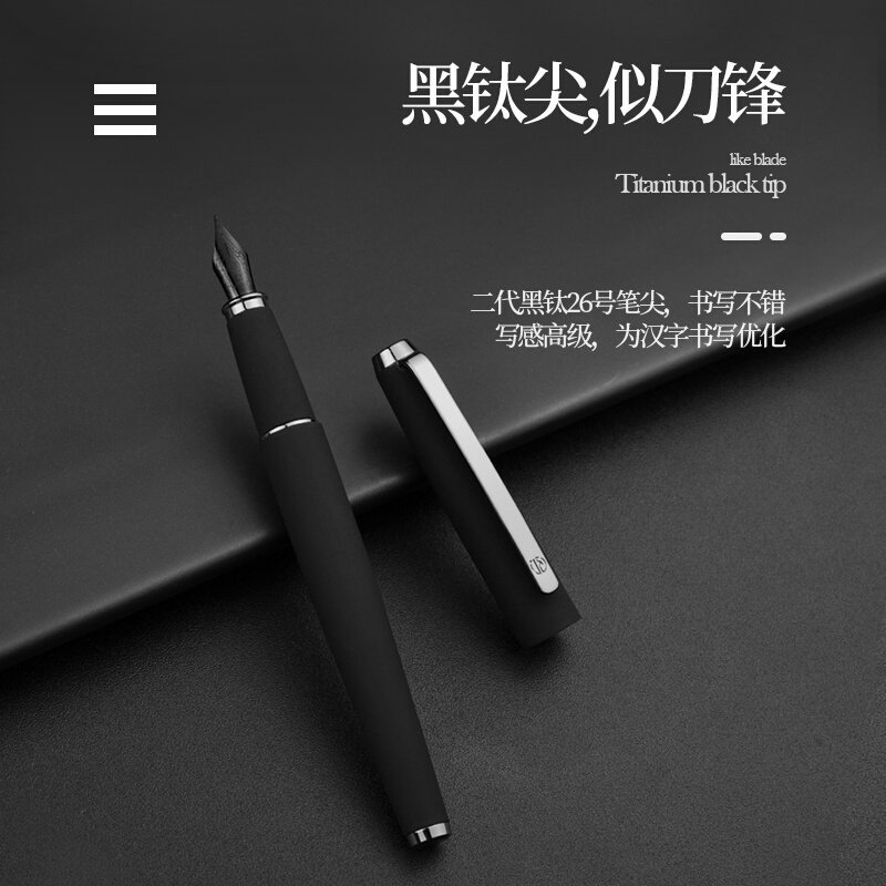 弘典黑武士单支钢笔男女士高档生日礼物送礼品定制美工钢笔练字笔