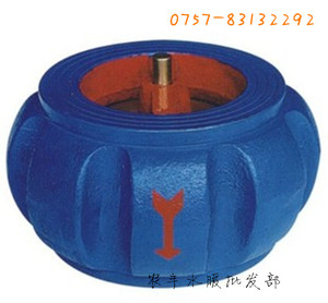H71XT-16DN/防水止回阀单向/对夹阀/逆止锤瓣:型O南瓜式。40-消声