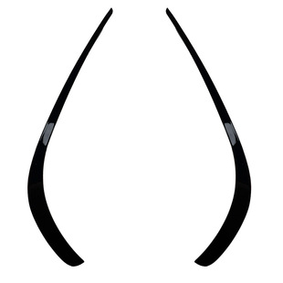 适用奔驰CLS级 C218 X218 2014-2017 AMG Line 前杠风刀外饰改装