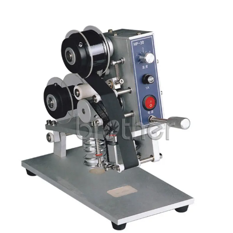 多奇DY-8三排手压电动色带打码机印字打码机色带直热式手动打码机