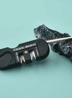 随身携带EDC磨刀工具 多功能户外便携式多功能钨钢磨刀器 磨刀棒