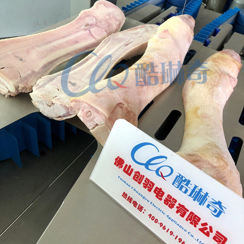 u商用猪手切割猪蹄劈半机 输送带式安全锯骨机专切猪蹄切半分半机,清洗/食品/商业设备,肉制品加工设备,淘宝优惠券,粉丝福利购,淘宝优惠卷
