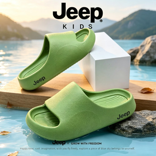 Jeep男童防滑儿童凉拖夏季新款