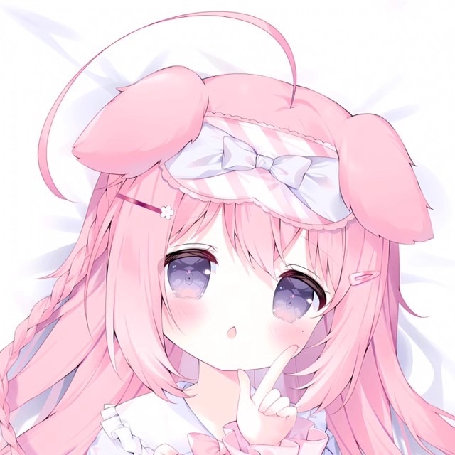 HololiveVtuber虚拟主播宇佐纪ノノ_usagi萝莉狗娘Loli等身抱枕套