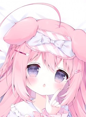 HololiveVtuber虚拟主播宇佐纪ノノ_usagi萝莉狗娘Loli等身抱枕套