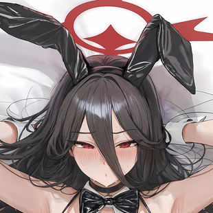 C107少女社晃田ヒカ碧蓝档案羽川莲见游戏动漫二次元周边等身抱枕