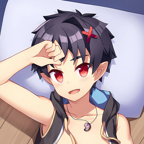 画师琉希Ruki新作伊月くん可爱男孩正太动漫二次元周边等身抱枕套