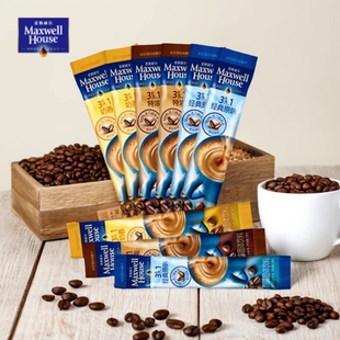 办公室提神 30条尝鲜装 麦斯威尔咖啡特浓奶香三合一速溶咖啡10