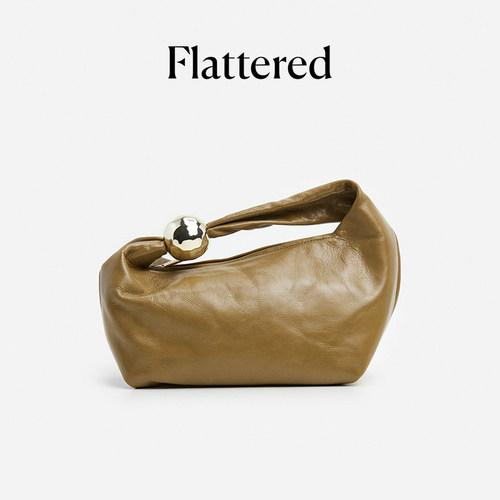 Flattered女士小牛皮时尚腋下包