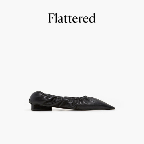 Flattered乐福鞋羊皮手工制作