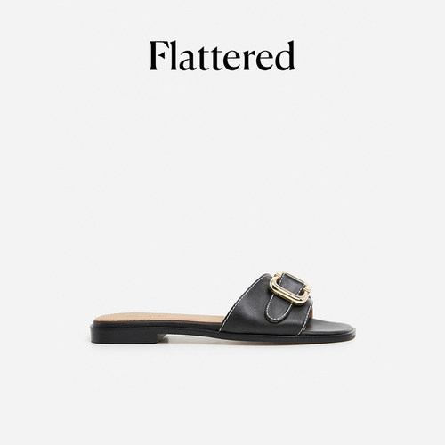 FlatteredMimi女士露趾凉拖鞋