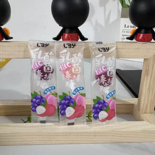 【严选】0脂乳酸菌水果味维C棒棒糖儿童宝宝高颜值解馋网红小零食