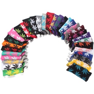 彩色枫叶袜子青年情侣时尚 百搭学生校园风潮袜街头运动死飞滑板袜