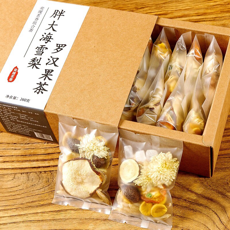 教师节礼物胖大海罗汉果雪梨花茶