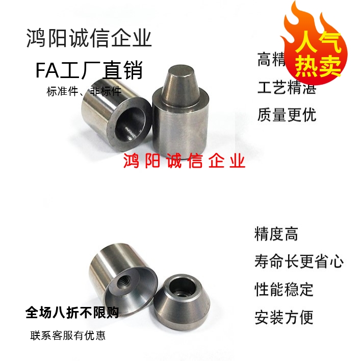 定制圆锥定位销 钉锥型TPCAT12C 16C 20C 25C 导柱精密