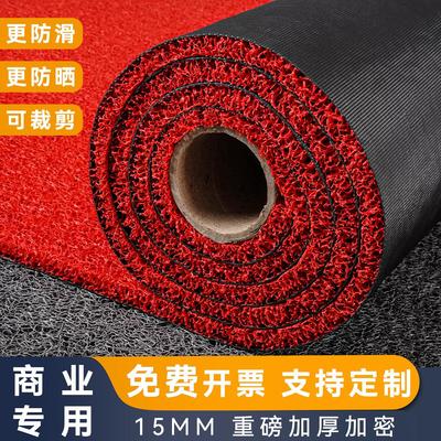 加厚可裁剪塑料丝圈脚垫家用进门入户门垫门口防滑地毯汽车脚踏垫