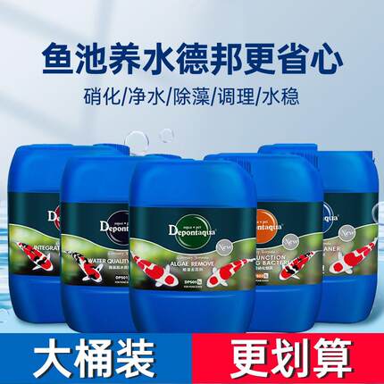 锦鲤鱼池硝化细菌鱼缸消化细菌鱼用活菌鱼药清澈净水剂水质稳定剂