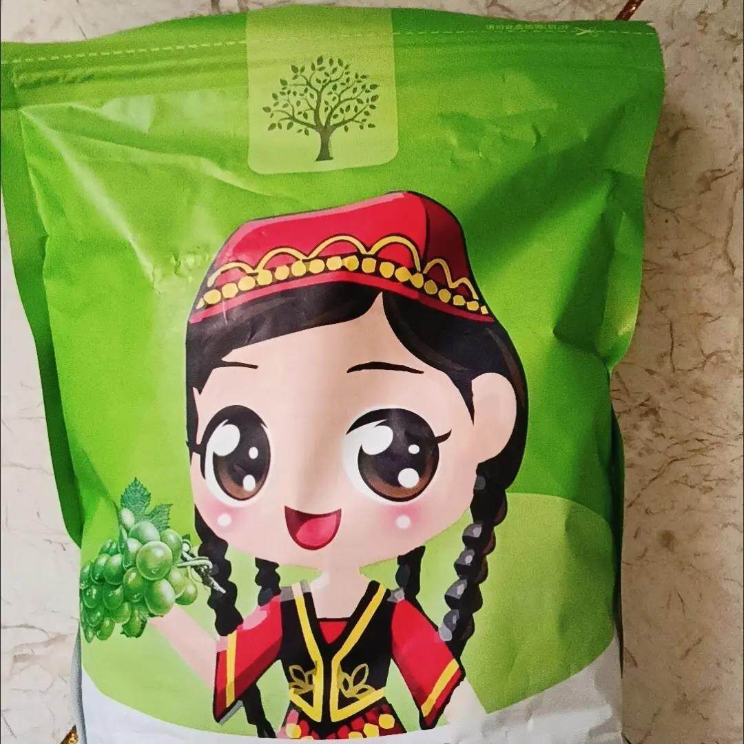 【今年的新货】新疆吐鲁番的绿色大颗粒葡萄干无核葡萄干零食